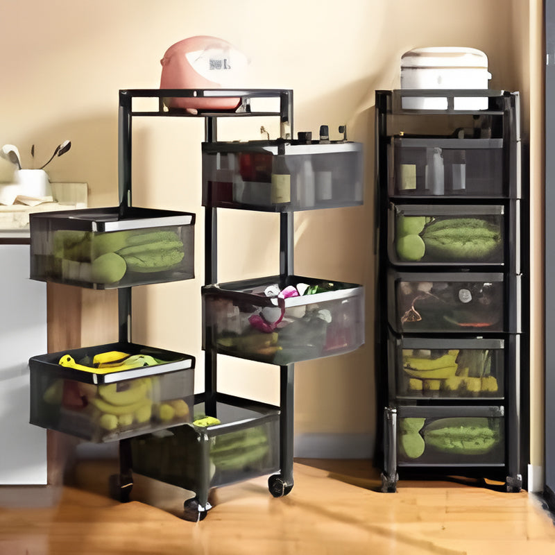Multi-Tier Rolling Storage Cart