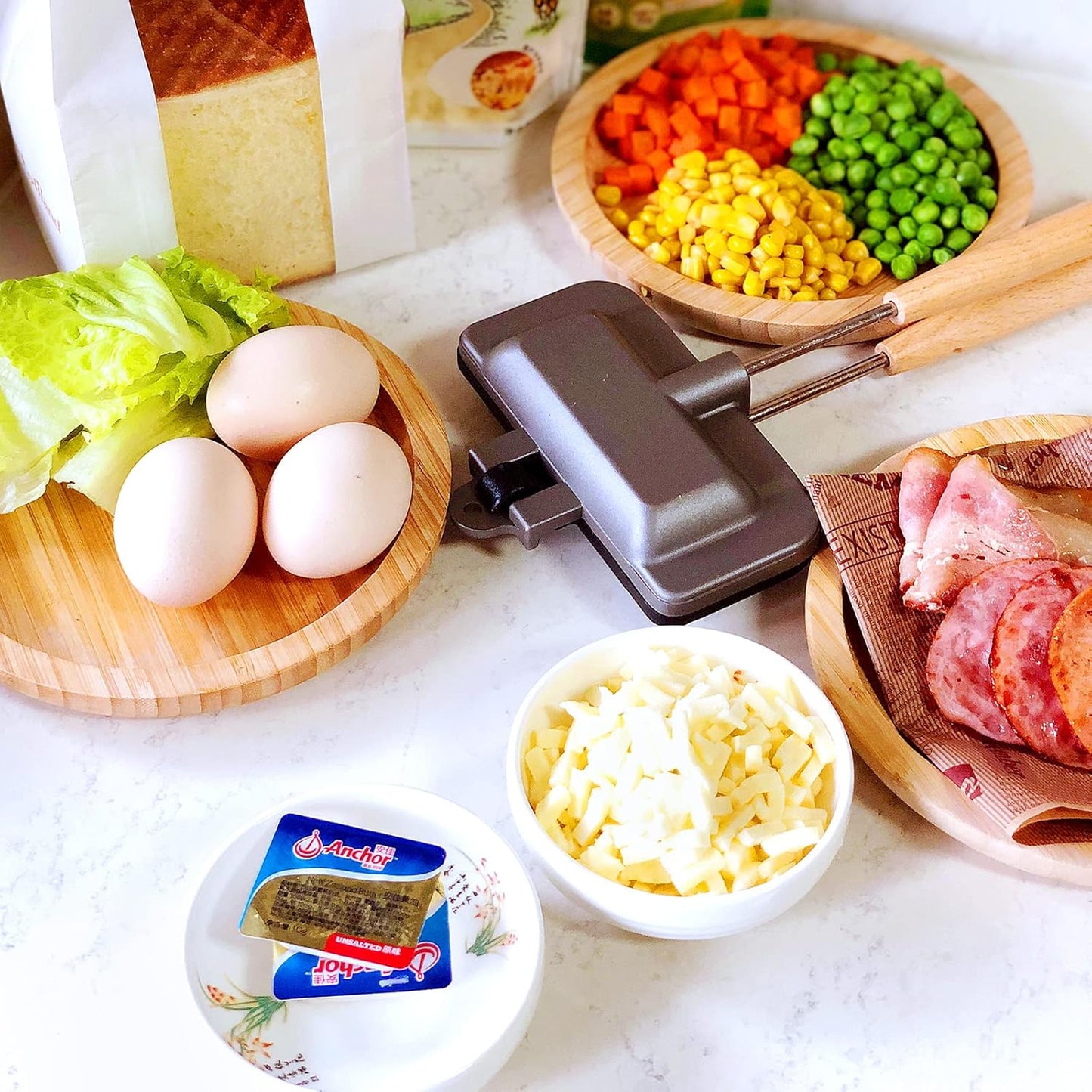 Sandwich Frying Pan Non-Stick