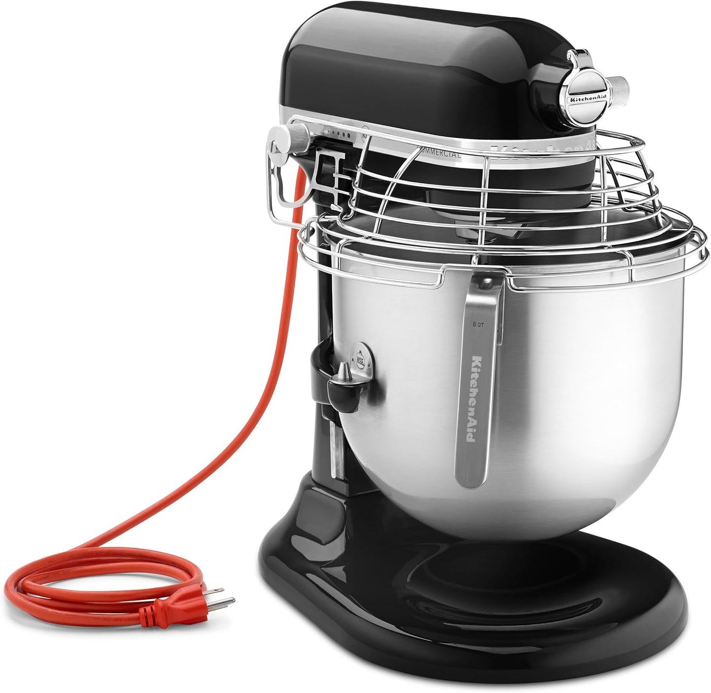 KitchenAid Commercial Series 8 Quart Bowl-Lift Stand Mixer with Stainless Steel Bowl Guard