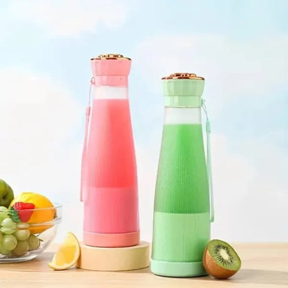 Portable Electric Juicer Blender 6 Blade USB Rechargeable (400ml)