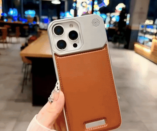 Leather Aromatherapy iPhone Case