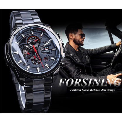 🔥Elegant Mechanical Power Watch | Built for Men Who Move Time ⌚