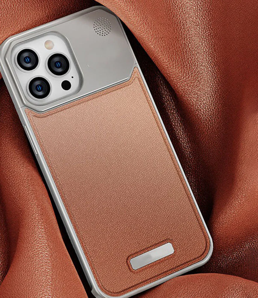 Leather Aromatherapy iPhone Case