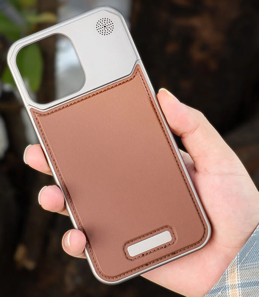 Leather Aromatherapy iPhone Case