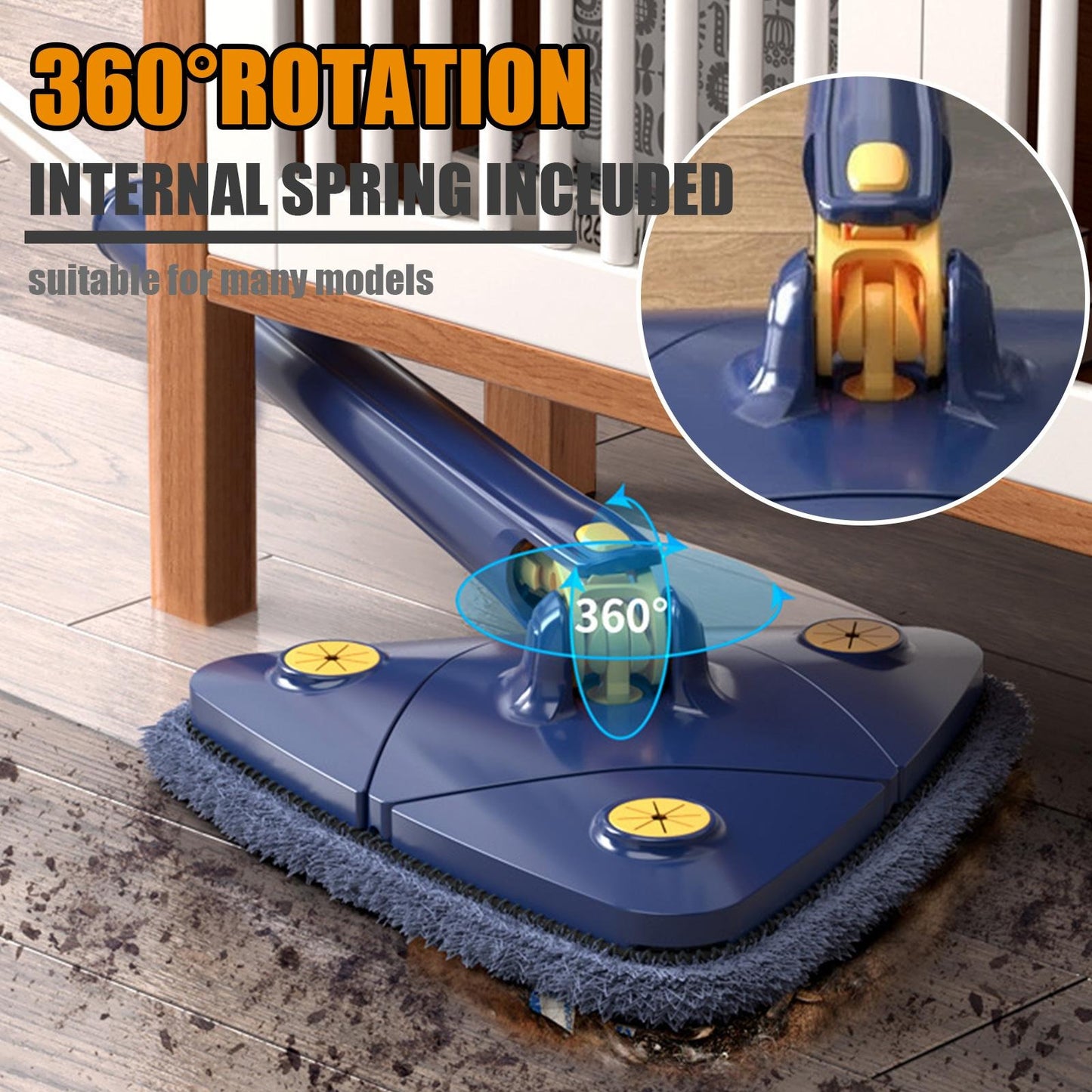 Cleaning Mop 360 Degree Rotatable