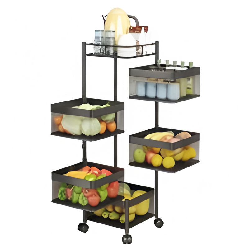 Multi-Tier Rolling Storage Cart