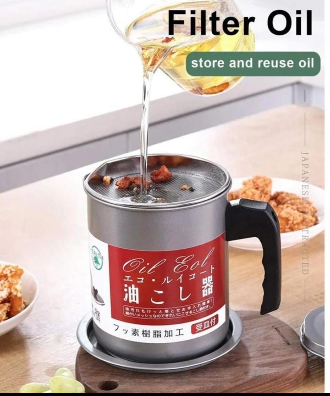 Oil Filter Pot - Must Have Best Kitchen Item