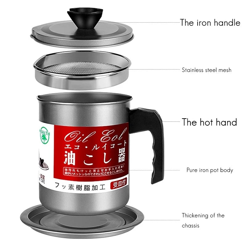 Oil Filter Pot - Must Have Best Kitchen Item