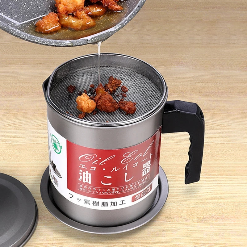 Oil Filter Pot - Must Have Best Kitchen Item