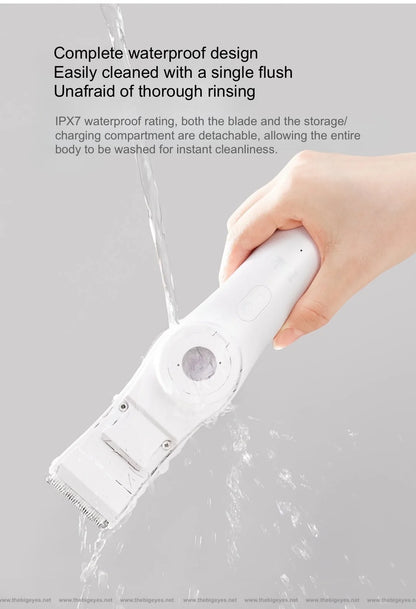Baby Hair Clipper with Suction