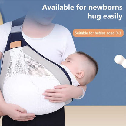 Baby Strap One Shoulder Half Wrapped Sling (Random Color)