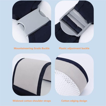 Baby Strap One Shoulder Half Wrapped Sling (Random Color)