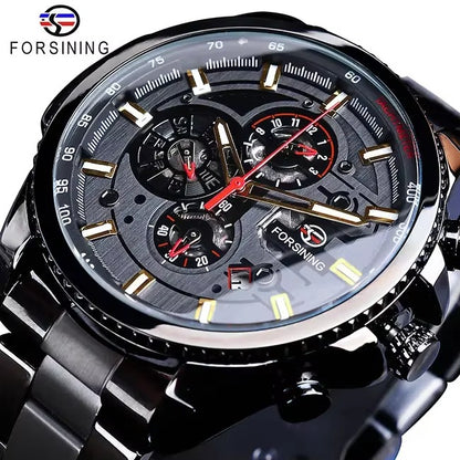 🔥Elegant Mechanical Power Watch | Built for Men Who Move Time ⌚