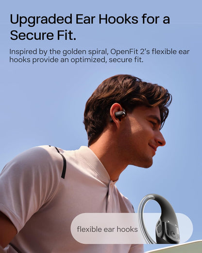 SHOKZ OpenFit 2 Open-Ear Headphones